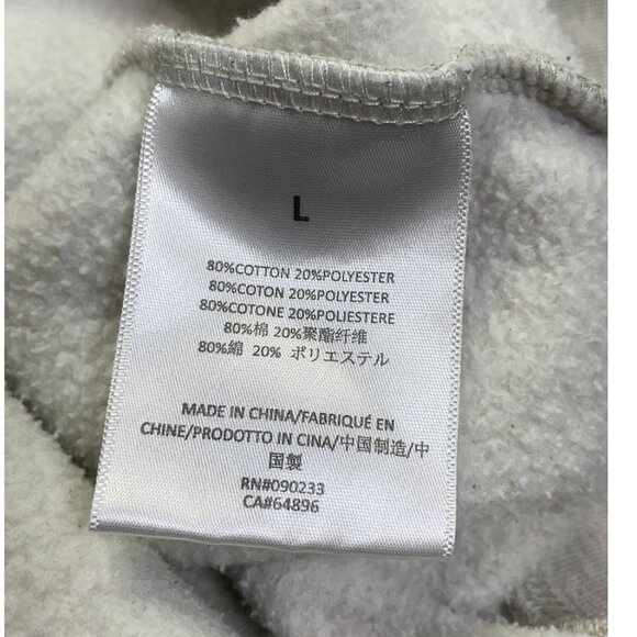 ESSENTIALS Fear of God 1977 Crewneck Sweatshirt Grey size Large - Picture 5 of 6